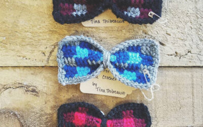 Hand-Crocheted Bow Ties!